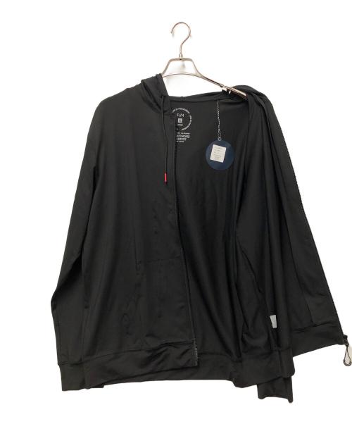 F//H（エフエイチ）F//H (エフエイチ) FREELY POOL LOGO RASH ZIP HOODIE「 ブラック サイズ:XLの古着・服飾アイテム