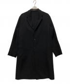 Acne studiosアクネ ストゥディオス）の古着「ダブルフェイスカシミヤ混CHADオーバーサイズチェスターコート」｜ネイビー