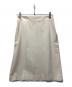 JIL SANDER（ジルサンダー）の古着「サイドスリットスカート」｜ベージュ