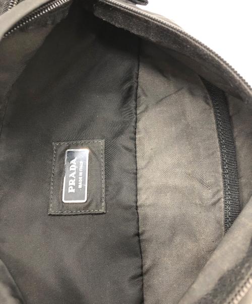 PRADA（プラダ）PRADA (プラダ) ナイロンボディーバッグ ブラックの古着・服飾アイテム