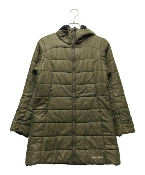 mont-bell（モンベル）mont-bell (モンベル) 中綿コート グリーン×ネイビー サイズ:Mの古着・服飾アイテム