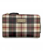 MACKINTOSH LONDONマッキントッシュ ロンドン）の古着「2つ折り財布」｜ベージュ×ブラック