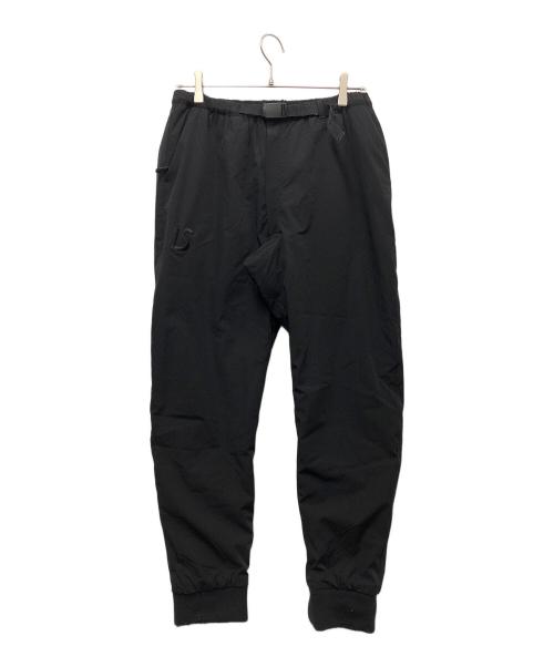 LUZeSOMBRA（ルースイソンブラ）LUZeSOMBRA (ルースイソンブラ) 中綿ロングパンツ ブラック サイズ:Mの古着・服飾アイテム
