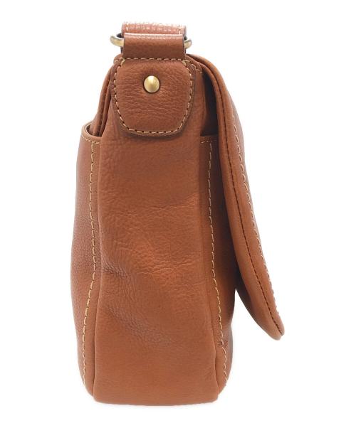 土屋鞄（ツチヤカバン）土屋鞄 (ツチヤカバン) レザーショルダーバッグ ブラウンの古着・服飾アイテム