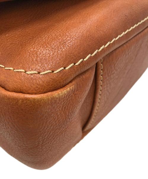 土屋鞄（ツチヤカバン）土屋鞄 (ツチヤカバン) レザーショルダーバッグ ブラウンの古着・服飾アイテム