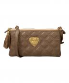 ATAOアタオ）の古着「ブーブー・ラフダイヤモンド　ポシェット」｜ブラウン