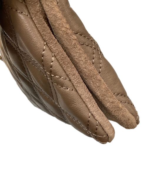 ATAO（アタオ）ATAO (アタオ) ブーブー・ラフダイヤモンド　ポシェット ブラウンの古着・服飾アイテム