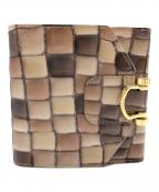 ATAOアタオ）の古着「2つ折り財布」｜ベージュ