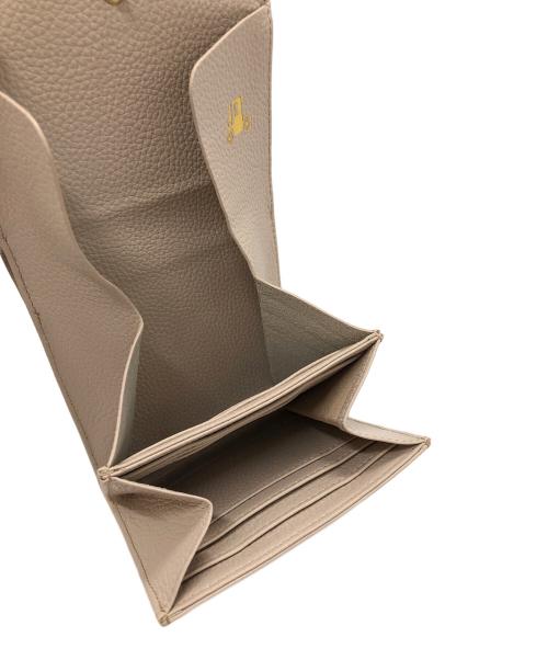 ATAO（アタオ）ATAO (アタオ) 2つ折り財布 ベージュの古着・服飾アイテム