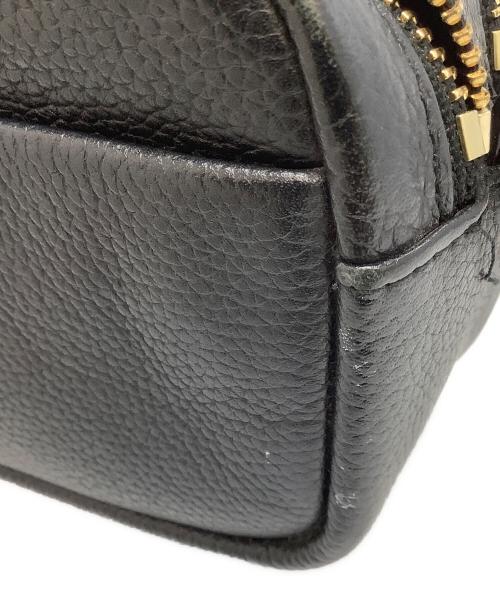 TORY BURCH（トリーバーチ）TORY BURCH (トリーバーチ) ペリーボンベ　ショルダーバッグ ブラックの古着・服飾アイテム