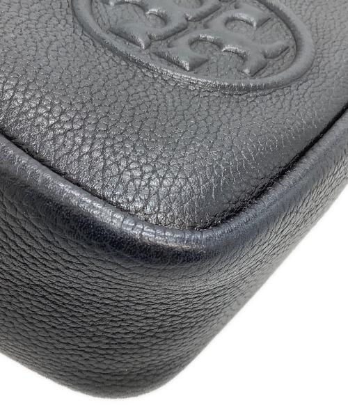 TORY BURCH（トリーバーチ）TORY BURCH (トリーバーチ) ペリーボンベ　ショルダーバッグ ブラックの古着・服飾アイテム