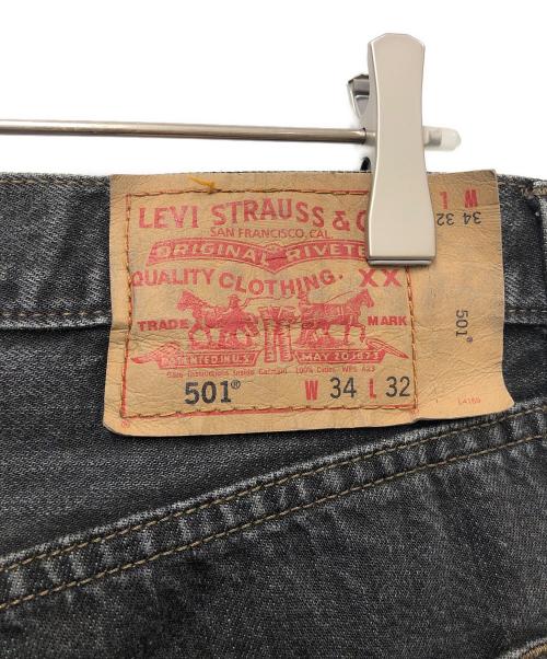 LEVI'S（リーバイス）LEVI'S (リーバイス) 501デニムパンツ ブラック サイズ:W34✖️L32の古着・服飾アイテム