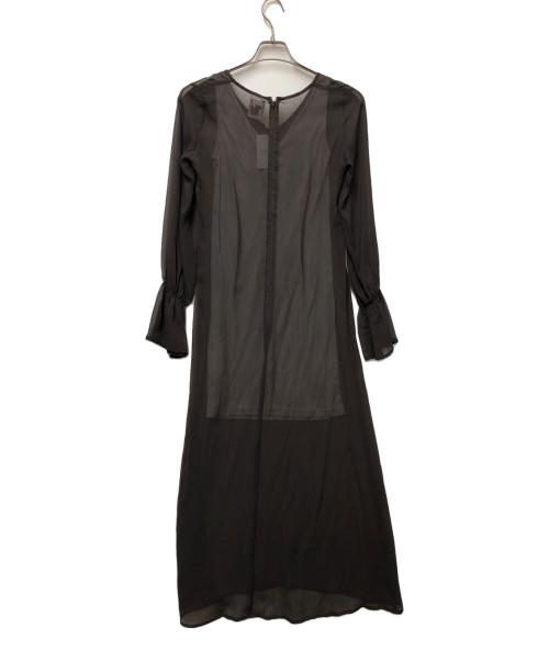 U by SPICK&SPAN（ユー バイ スピック＆スパン）U by SPICK&SPAN (ユー バイ スピック＆スパン) 長袖ワンピース ブラウン サイズ:36の古着・服飾アイテム