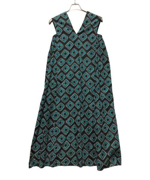 Spick and Span（スピック＆スパン）Spick and Span (スピックアンドスパン) ノースリーブ・キャミソールワンピース オリーブ×グリーン サイズ:36の古着・服飾アイテム