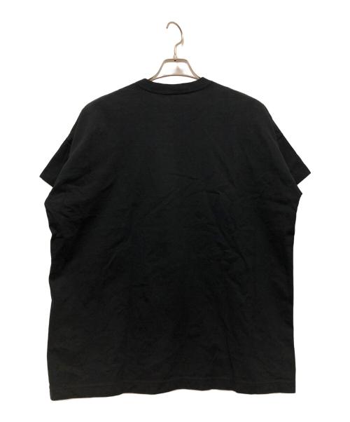 JOHN LAWRENCE SULLIVAN（ジョン ローレンス サリバン）JOHN LAWRENCE SULLIVAN (ジョン ローレンス サリバン) 半袖カットソー ブラック サイズ:XSの古着・服飾アイテム