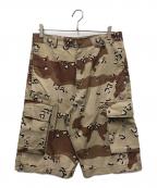 stussyステューシー）の古着「ハーフパンツ」｜ベージュ