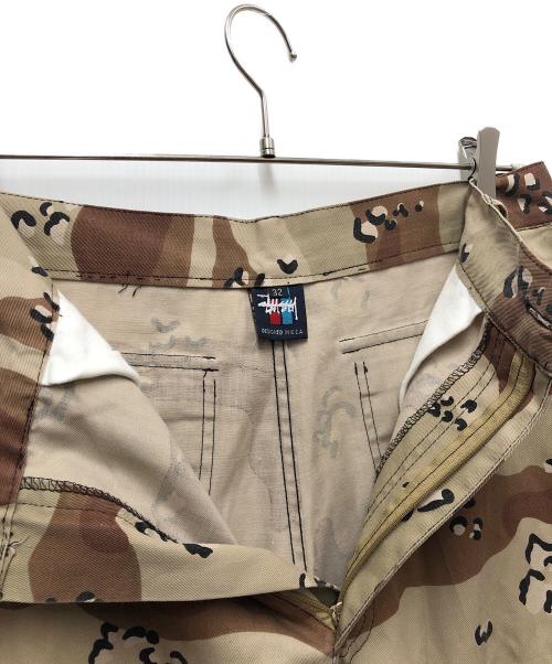 stussy（ステューシー）stussy (ステューシー) ハーフパンツ ベージュ サイズ:32の古着・服飾アイテム