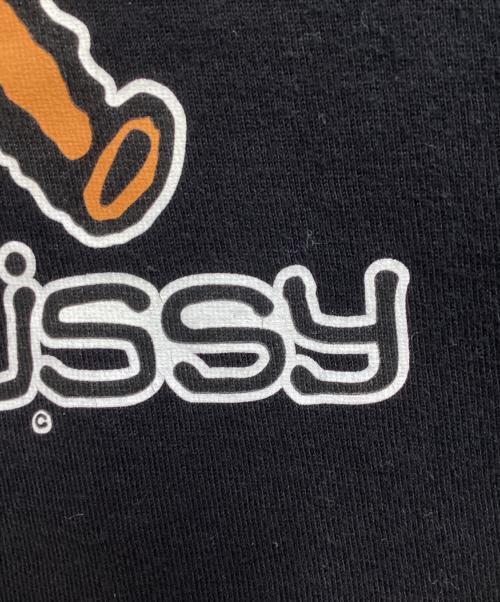stussy（ステューシー）stussy (ステューシー) 半袖カットソー/プリントTシャツ ブラック サイズ:Sの古着・服飾アイテム