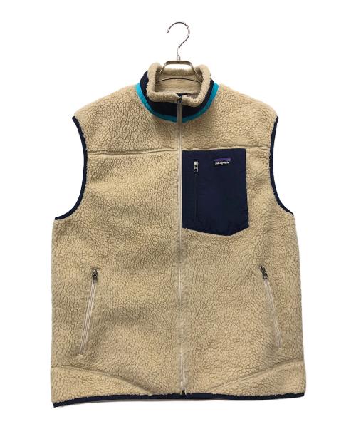 Patagonia（パタゴニア）Patagonia (パタゴニア) CLASSIC RETRO-X VEST アイボリー サイズ:Lの古着・服飾アイテム