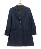 COACHコーチ）の古着「ターンロックチェスターコート」｜ネイビー