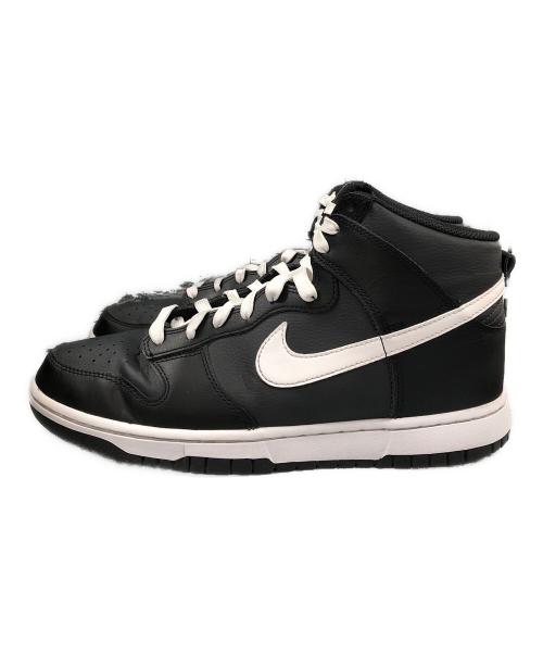NIKE（ナイキ）NIKE (ナイキ) ミッドカットスニーカー ブラック×ホワイト サイズ:27.5cmの古着・服飾アイテム