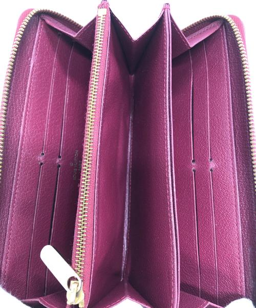 LOUIS VUITTON（ルイ ヴィトン）LOUIS VUITTON (ルイ ヴィトン) ジッピーウォレット　 レッドの古着・服飾アイテム