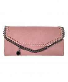 STELLA McCARTNEY（ステラマッカートニー）の古着「長財布　ファラベラロングウォレット」｜ピンク