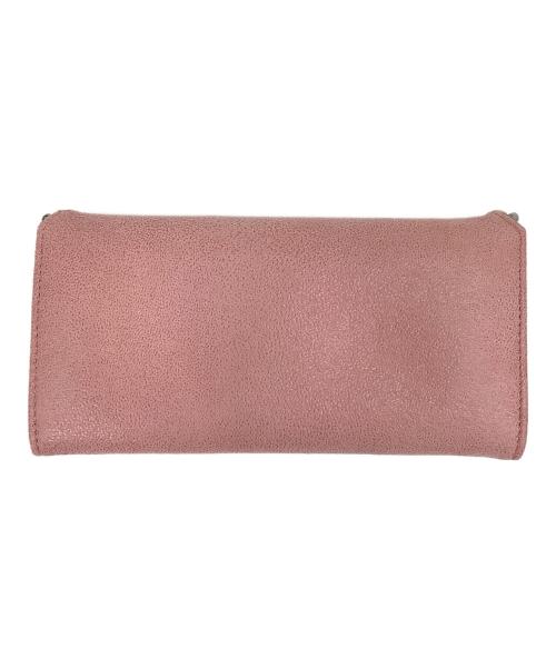 STELLA McCARTNEY（ステラマッカートニー）STELLA McCARTNEY (ステラマッカートニー) 長財布　ファラベラロングウォレット ピンクの古着・服飾アイテム