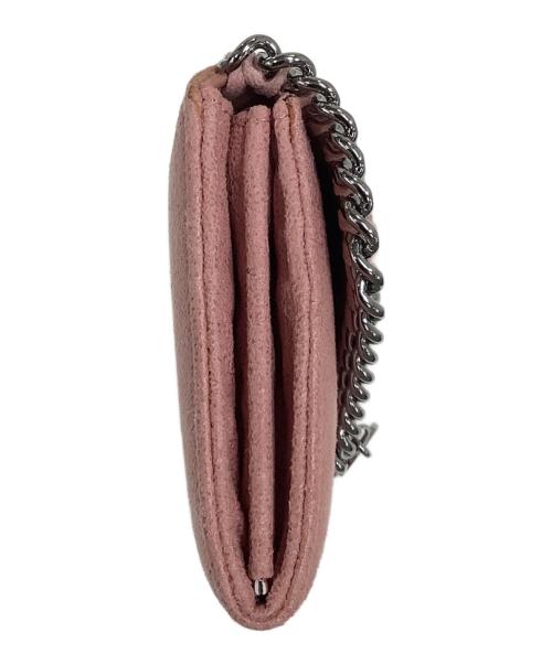 STELLA McCARTNEY（ステラマッカートニー）STELLA McCARTNEY (ステラマッカートニー) 長財布　ファラベラロングウォレット ピンクの古着・服飾アイテム