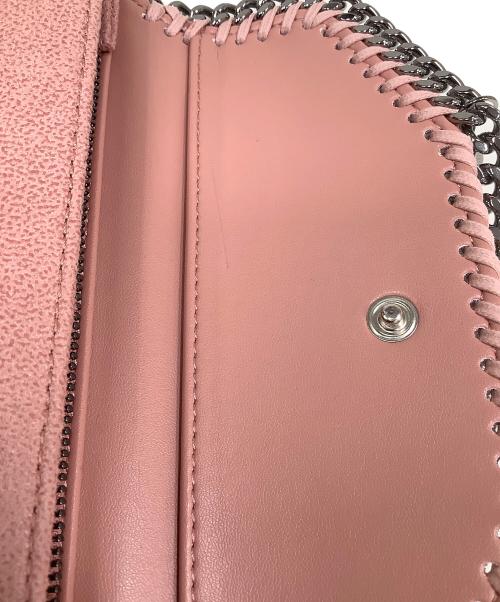 STELLA McCARTNEY（ステラマッカートニー）STELLA McCARTNEY (ステラマッカートニー) 長財布　ファラベラロングウォレット ピンクの古着・服飾アイテム