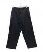 FUMITO GANRYUフミトガンリュウ）の古着「warm up raboratory pants」｜ブラック