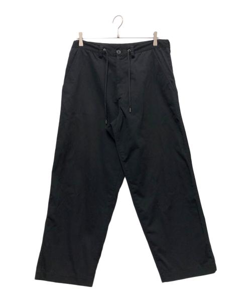 FUMITO GANRYU（フミトガンリュウ）FUMITO GANRYU (フミトガンリュウ) warm up raboratory pants ブラック サイズ:2の古着・服飾アイテム