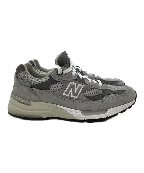 NEW BALANCE（ニューバランス）NEW BALANCE (ニューバランス) 992　 グレー×ホワイト サイズ:27.5ｃｍの古着・服飾アイテム