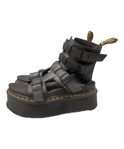 Dr.Martens（ドクターマーチン）Dr.Martens (ドクターマーチン) QUAD ZEBRILUS GIAVANNA(クアッド ゼブリラス ジャバンナ) ブラック サイズ:UK5の古着・服飾アイテム