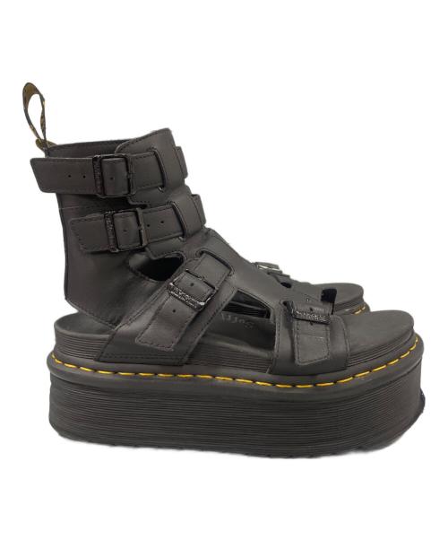 Dr.Martens（ドクターマーチン）Dr.Martens (ドクターマーチン) QUAD ZEBRILUS GIAVANNA(クアッド ゼブリラス ジャバンナ) ブラック サイズ:UK5の古着・服飾アイテム
