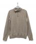 MAISON KITSUNE（メゾンキツネ）の古着「ニットポロシャツ」｜ベージュ