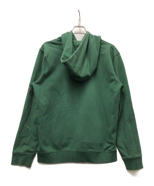 COACH（コーチ）COACH (コーチ) Diary Script Hoodie グリーン サイズ:Mの古着・服飾アイテム