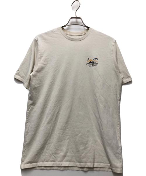 Patagonia（パタゴニア）Patagonia (パタゴニア) 半袖Tシャツ アイボリー サイズ:Mの古着・服飾アイテム