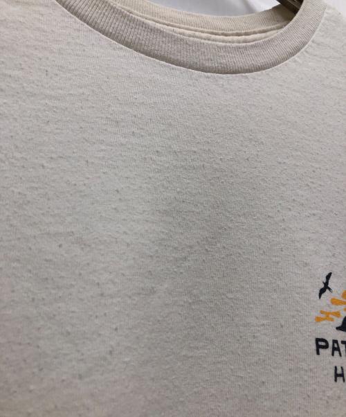 Patagonia（パタゴニア）Patagonia (パタゴニア) 半袖Tシャツ アイボリー サイズ:Mの古着・服飾アイテム