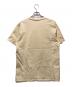 MAISON KITSUNE (メゾンキツネ) 半袖Tシャツ ベージュ サイズ:M：7000円