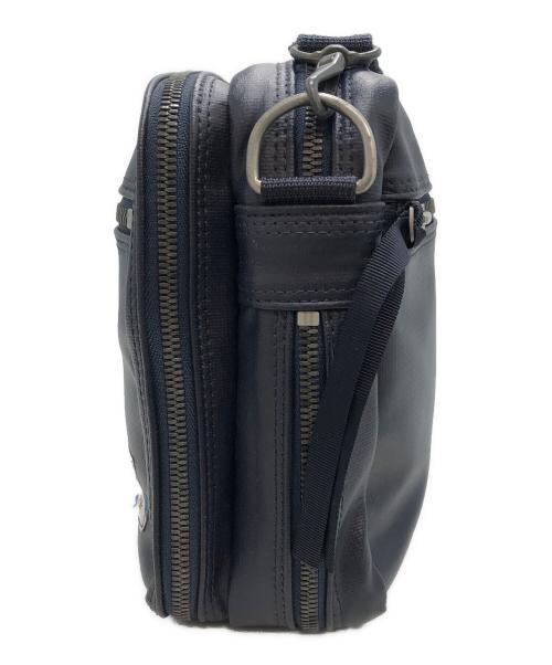 LUGGAGE LABEL（ラゲッジ レーベル）LUGGAGE LABEL (ラゲッジ レーベル) ニューライナー　ショルダーバッグ ネイビーの古着・服飾アイテム