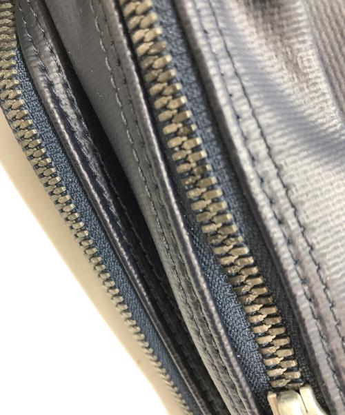 LUGGAGE LABEL（ラゲッジ レーベル）LUGGAGE LABEL (ラゲッジ レーベル) ニューライナー　ショルダーバッグ ネイビーの古着・服飾アイテム