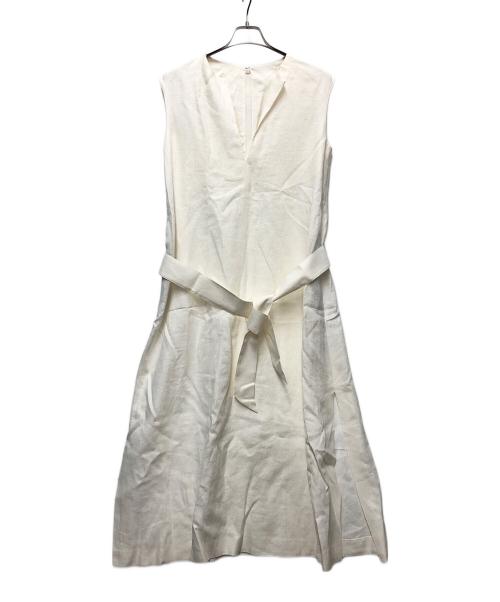 Plage（プラージュ）Plage (プラージュ) ノースリーブ・キャミソールワンピース ホワイト サイズ:Sの古着・服飾アイテム