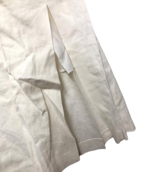 Plage（プラージュ）Plage (プラージュ) ノースリーブ・キャミソールワンピース ホワイト サイズ:Sの古着・服飾アイテム