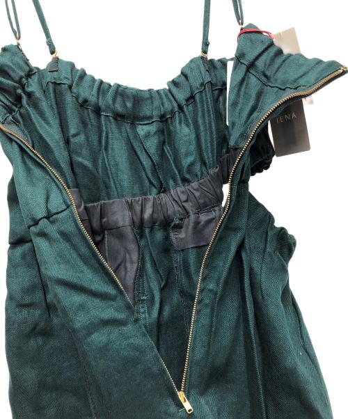 IENA（イエナ）IENA (イエナ) ノースリーブ・キャミソールワンピース グリーン サイズ:Mの古着・服飾アイテム