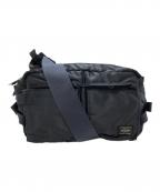 PORTERポーター）の古着「ヘッドポーター　ウエストバッグ」｜ネイビー