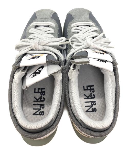 NIKE（ナイキ）NIKE (ナイキ) sacai (サカイ) ZOOM CORTEZ SP グレー サイズ:26.5の古着・服飾アイテム