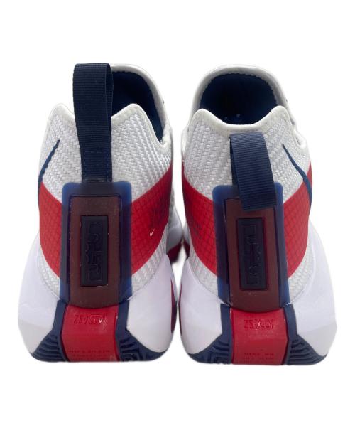 NIKE（ナイキ）NIKE (ナイキ) Nike LeBron Soldier 14(レブロンソルジャー14) ホワイト×ネイビー×レッド サイズ:27cmの古着・服飾アイテム