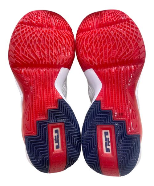 NIKE（ナイキ）NIKE (ナイキ) Nike LeBron Soldier 14(レブロンソルジャー14) ホワイト×ネイビー×レッド サイズ:27cmの古着・服飾アイテム
