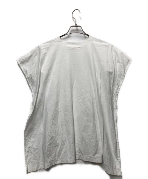 MM6 Maison Margiela（エムエムシックスメゾンマルジェラ）MM6 Maison Margiela (エムエムシックスメゾンマルジェラ) 半袖Tシャツ ホワイト サイズ:XSの古着・服飾アイテム